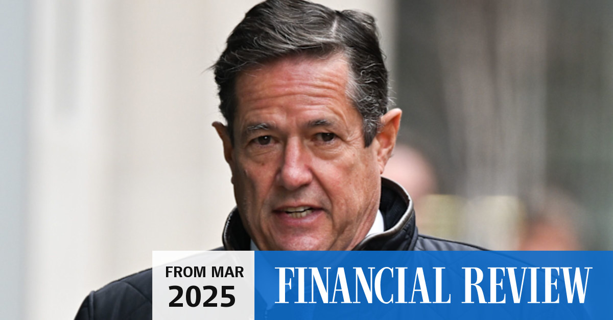 Jes Staley, Jeffrey Epstein Former Barclays CEO complains of ‘public